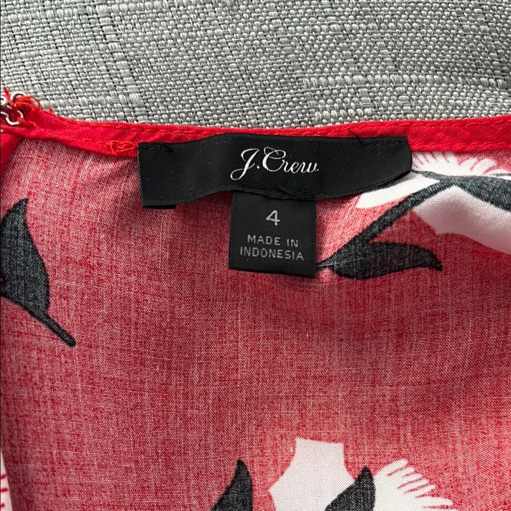 J.Crew Floral Wrap Dress - Women's Short Sleeve
